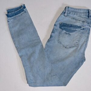 Refuge distressed skinny jeans